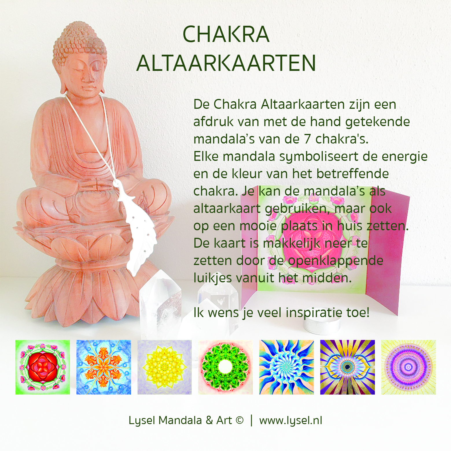 Chakra Altaarkaarten van Lysel.nl